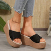 Women's Platform Wedge Slide Sandals 48069901C