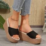 Women's Platform Wedge Slide Sandals 48069901C