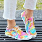 Women'S Fashion Soft Sole Tie-Dyed Casual Shoes 43240014C