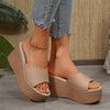 Women's Platform Wedge Slide Sandals 48069901C