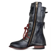 Women's Vintage Lace-Up Fashion Boots 85296103C