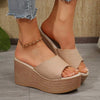 Women's Platform Wedge Slide Sandals 48069901C