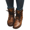 Women's Vintage Lace-Up Ankle Boots 42121752C