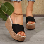 Women's Platform Wedge Slide Sandals 48069901C