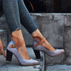 Women'S Retro High Heel Fashion Shoes 74868453C