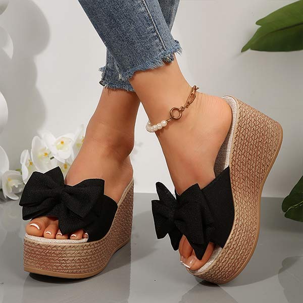 Women's Thick Sole Platform Slide Sandals 03871952C