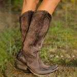 Women'S Vintage Stud Tall Rider Boots 36918793C