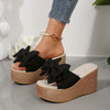 Women's Thick Sole Platform Slide Sandals 03871952C