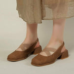 Women's Vintage Cross-Strap Sandals 58012817C
