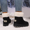 Women's Casual Velcro Thick Sole Snow Boots 52034710S