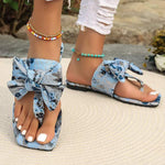 Women's Bow Thong Sandals 53430586C