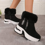 Women's Plush-Lined Snow Boots 91808520C