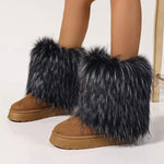 Women's Warm Fluffy Snow Boots 81905956C