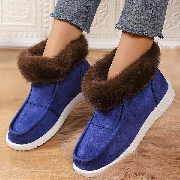 Women's Slip-On Casual Fleece-Lined Shoes 67528822C