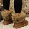 Women's Plush-Lined Warm Snow Boots 51049131C