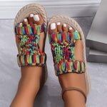 Women's Woven Slide Sandals 27654901C