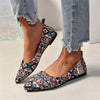 Women's Floral Pointed-Toe Slip-On Flats 44047391C