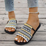 Women's Flat Bohemian Slippers 92117320C