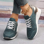 Women's Lace-Up Platform Casual Sneaker 88828493C