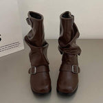 Women's Casual Brown Martin Ankle Boots 39523195C