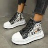 Women's Casual Thick-Soled High-Top Sneakers 97995590S