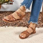 Women's Woven Flat Casual Sandals 58832596C