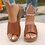 Women's Wedge Heel Platform Sandals 93298992C