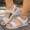 Women's Casual Adjustable Velcro Flat Sandals 81645799S
