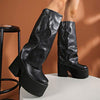 Women's Thick-Soled Slouchy Over-the-Knee Boots 43267560C