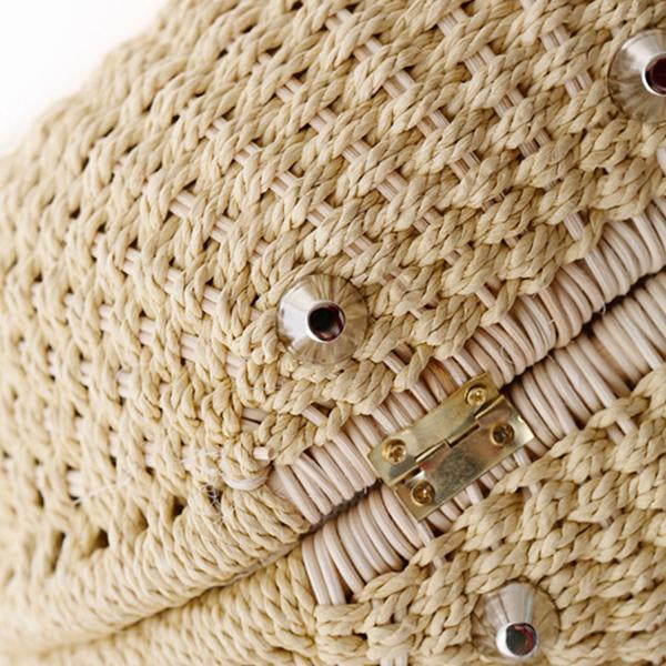 Women's Fashion Personalized Seashell Woven Handbag 41861620C