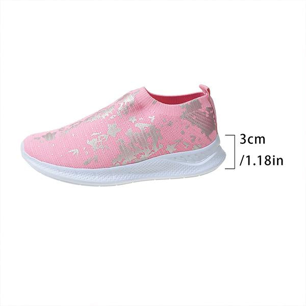Women's Slip-On Casual Running Breathable Sports Shoes 08440924S