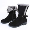 Women's Side-Zip Fur-Lined Insulated Snow Boots 54266379C