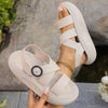 Women's Platform Roman Sandals - Stylish and Comfortable 24799436C