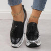 Women's Fashion Casual Tassel Platform Sneakers 33135912S