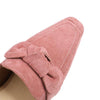 Women's Elegant Bow Knot Chunky Heel Square Toe Pumps 48898371S