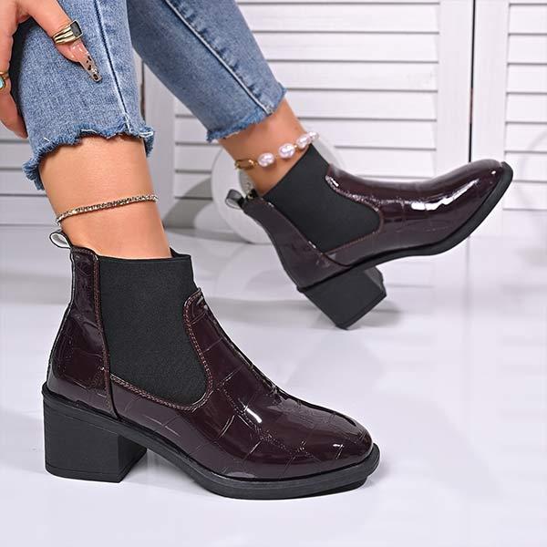 Women's Elastic Band Fashion Ankle Boots 53896282C