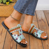 Women's Abstract Butterfly Ethnic Style Casual Slippers 20589730S