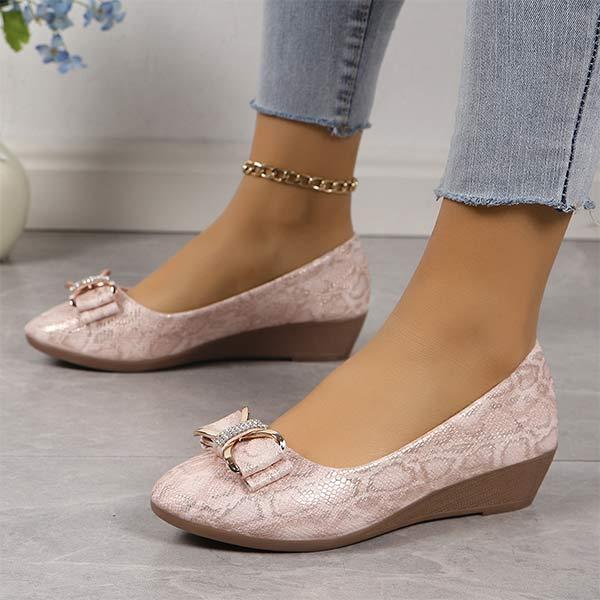 Women's Bow Shallow Casual Shoes 23771668C