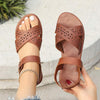 Women's Retro Hollow Casual Roman Sandals 68547057C