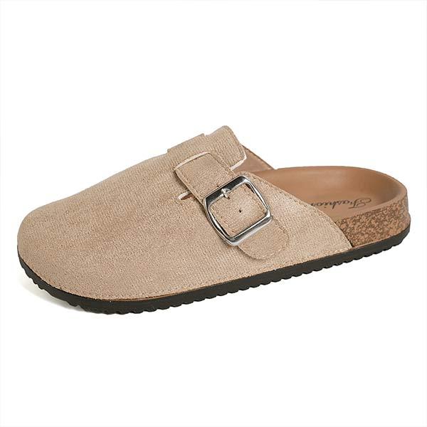 Women's Flat Closed-Toe Mule Slippers 58138150C