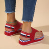 Women's Platform Sole Roman Flip Flop Sandals 15001486S