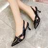 Women's Fashion Hollow Pointed Toe Sandals 06008244S