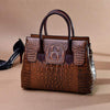 Crocodile-Pattern Tote Bag 33118894C