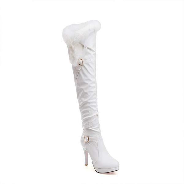 Women's Over-the-Knee Platform High-Heel Boots 44381828C