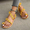 Women's Bohemian Flat Toe-Ring Beach Sandals 42509498C