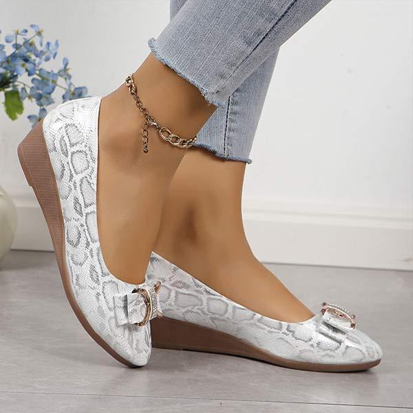 Women's Bow Shallow Casual Shoes 23771668C