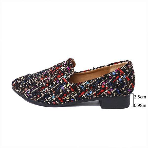 Women's Pointed Toe Fabric Slip-On Shoes 41993071C