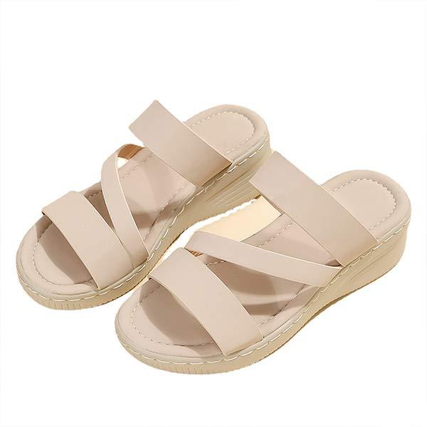 Women's Wedge Fish Mouth Sandals 25756355C