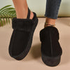 Women's Casual Plush Thick Soled Cotton Slippers 90301431S