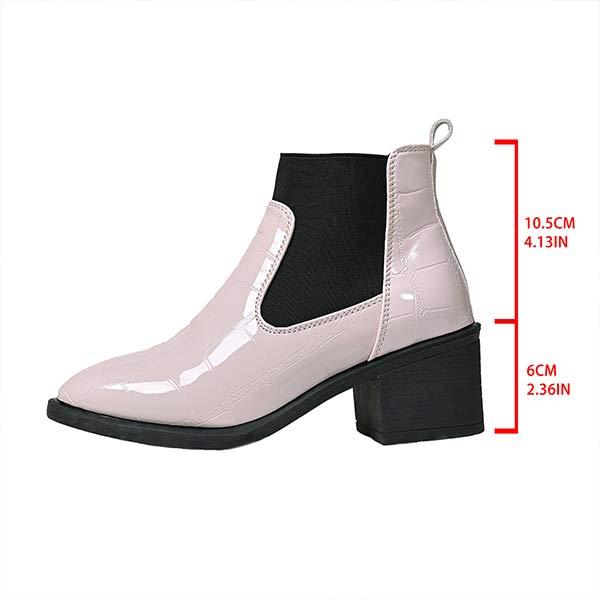 Women's Elastic Band Fashion Ankle Boots 53896282C